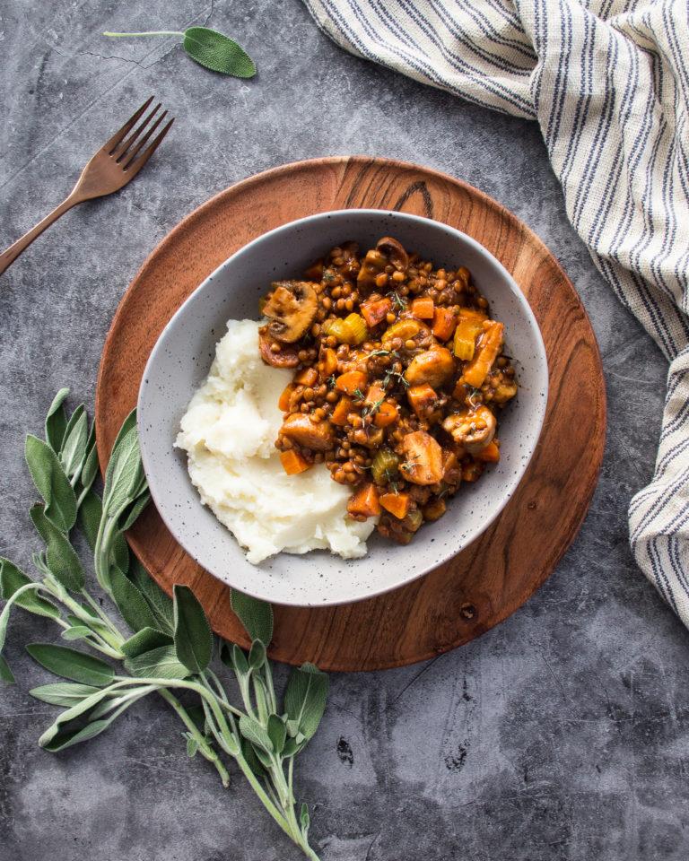 Ragoût de lentilles