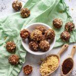 Boules d'énergie espresso, chocolat et PVT