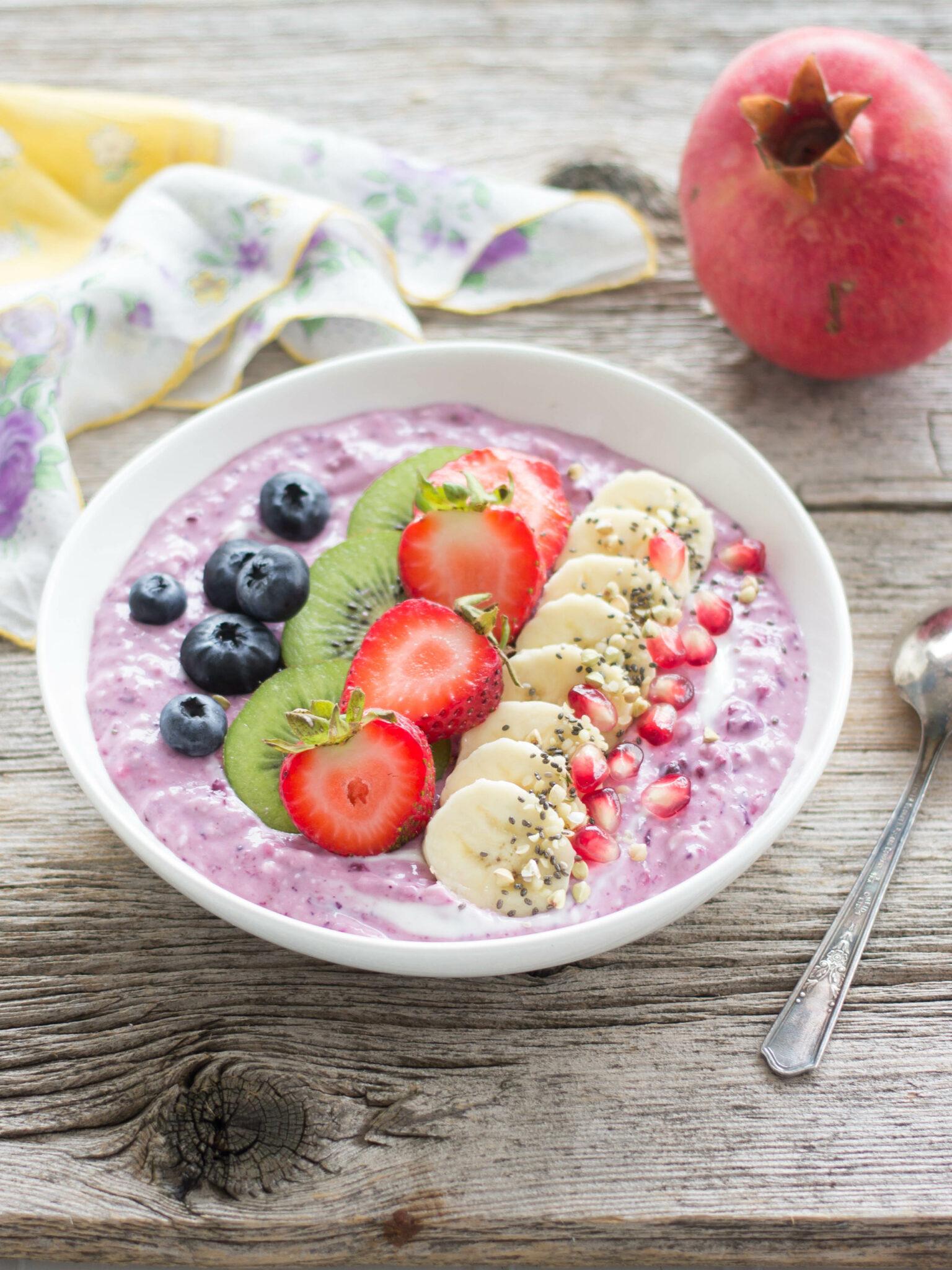 Bol smoothie aux petits fruits Julie DesGroseilliers