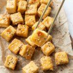 Cubes de tofu à l'érable hyper faciles à faire